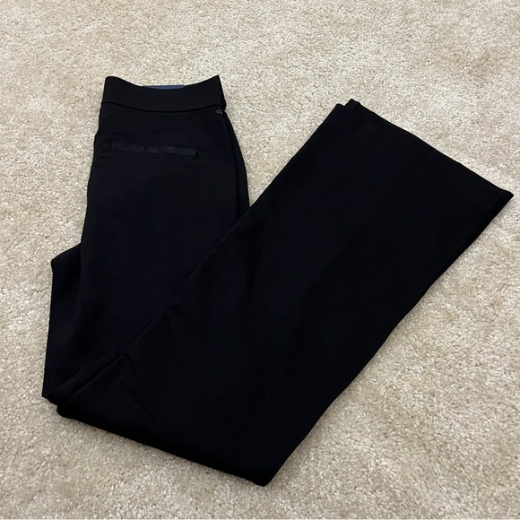 Modern Ambition High Rise Flare Ponte Pant Women's Size Small Black 1765863 NEW - Picture 15 of 16